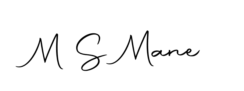 Use a signature maker to create a handwritten signature online. With this signature software, you can design (Autography-DOLnW) your own signature for name M S Mane. M S Mane signature style 10 images and pictures png