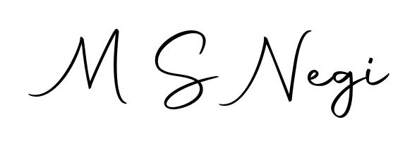 Designed for modern professionals: M S Negi name signature crafted with Autography-DOLnW script. Ready for digital PDF workflows. M S Negi signature style 10 images and pictures png