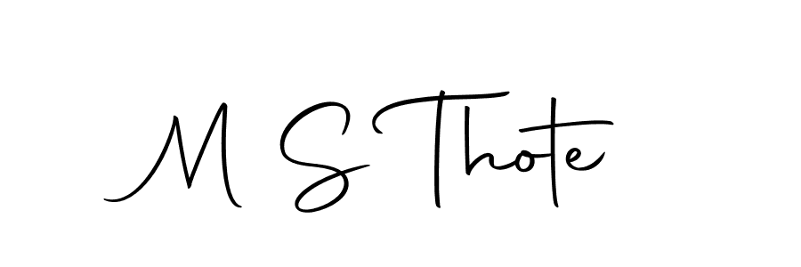 You can use this online signature creator to create a handwritten signature for the name M S Thote. This is the best online autograph maker. M S Thote signature style 10 images and pictures png