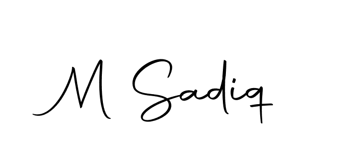 Also You can easily find your signature by using the search form. We will create M Sadiq name handwritten signature images for you free of cost using Autography-DOLnW sign style. M Sadiq signature style 10 images and pictures png