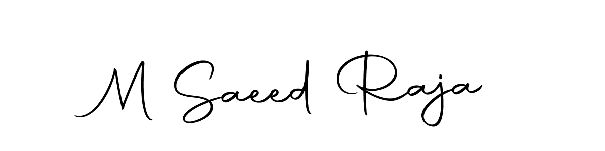 The best way (Autography-DOLnW) to make a short signature is to pick only two or three words in your name. The name M Saeed Raja include a total of six letters. For converting this name. M Saeed Raja signature style 10 images and pictures png