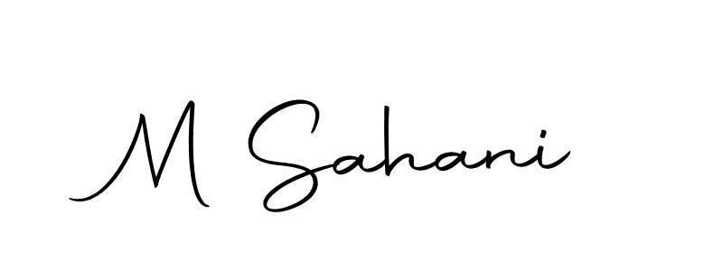 if you are searching for the best signature style for your name M Sahani. so please give up your signature search. here we have designed multiple signature styles  using Autography-DOLnW. M Sahani signature style 10 images and pictures png