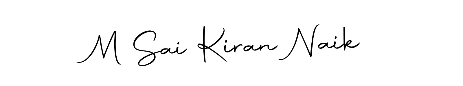 Also You can easily find your signature by using the search form. We will create M Sai Kiran Naik name handwritten signature images for you free of cost using Autography-DOLnW sign style. M Sai Kiran Naik signature style 10 images and pictures png