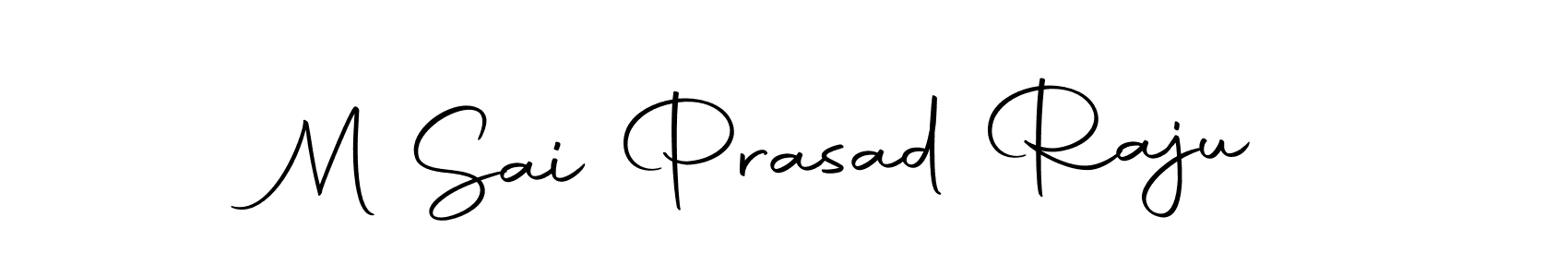 How to make M Sai Prasad Raju signature? Autography-DOLnW is a professional autograph style. Create handwritten signature for M Sai Prasad Raju name. M Sai Prasad Raju signature style 10 images and pictures png