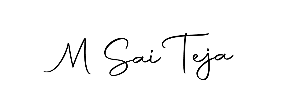 Once you've used our free online signature maker to create your best signature Autography-DOLnW style, it's time to enjoy all of the benefits that M Sai Teja name signing documents. M Sai Teja signature style 10 images and pictures png