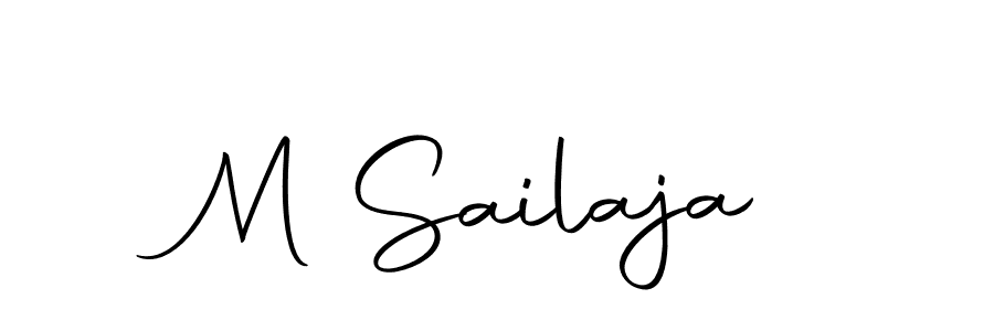 Here are the top 10 professional signature styles for the name M Sailaja. These are the best autograph styles you can use for your name. M Sailaja signature style 10 images and pictures png