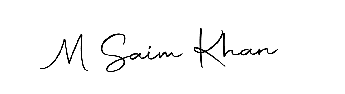 if you are searching for the best signature style for your name M Saim Khan. so please give up your signature search. here we have designed multiple signature styles  using Autography-DOLnW. M Saim Khan signature style 10 images and pictures png