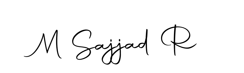 Here are the top 10 professional signature styles for the name M Sajjad R. These are the best autograph styles you can use for your name. M Sajjad R signature style 10 images and pictures png