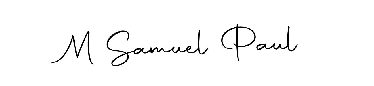 It looks lik you need a new signature style for name M Samuel Paul. Design unique handwritten (Autography-DOLnW) signature with our free signature maker in just a few clicks. M Samuel Paul signature style 10 images and pictures png