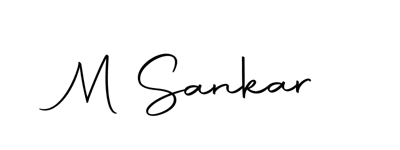 How to make M Sankar signature? Autography-DOLnW is a professional autograph style. Create handwritten signature for M Sankar name. M Sankar signature style 10 images and pictures png