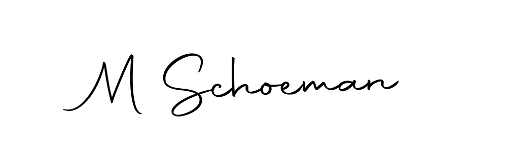 You should practise on your own different ways (Autography-DOLnW) to write your name (M Schoeman) in signature. don't let someone else do it for you. M Schoeman signature style 10 images and pictures png