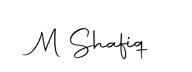 Also we have M Shafiq name is the best signature style. Create professional handwritten signature collection using Autography-DOLnW autograph style. M Shafiq signature style 10 images and pictures png