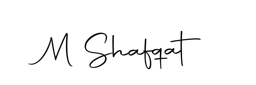 You should practise on your own different ways (Autography-DOLnW) to write your name (M Shafqat) in signature. don't let someone else do it for you. M Shafqat signature style 10 images and pictures png