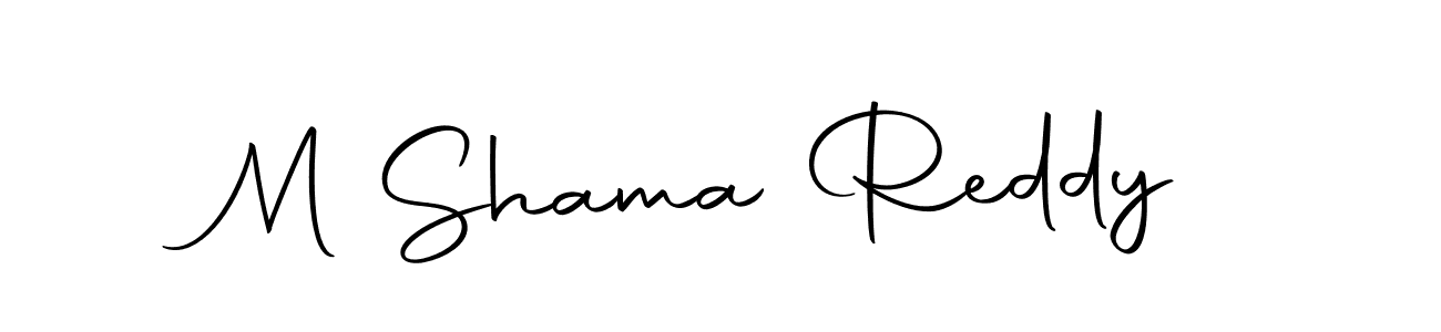 Make a short M Shama Reddy signature style. Manage your documents anywhere anytime using Autography-DOLnW. Create and add eSignatures, submit forms, share and send files easily. M Shama Reddy signature style 10 images and pictures png