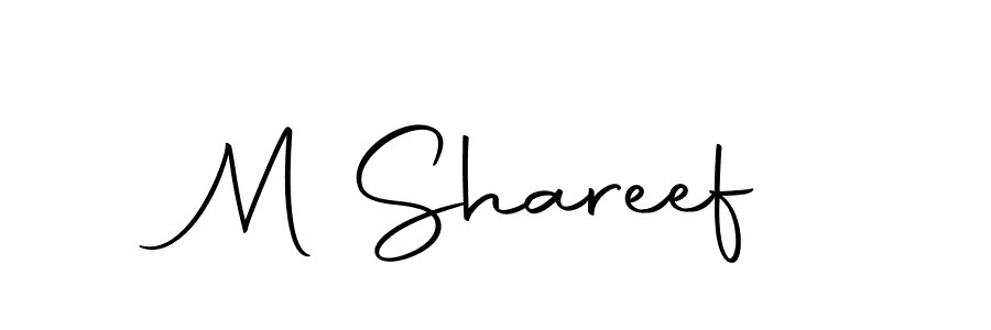 Also we have M Shareef name is the best signature style. Create professional handwritten signature collection using Autography-DOLnW autograph style. M Shareef signature style 10 images and pictures png