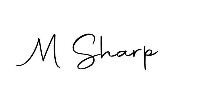 How to make M Sharp name signature. Use Autography-DOLnW style for creating short signs online. This is the latest handwritten sign. M Sharp signature style 10 images and pictures png