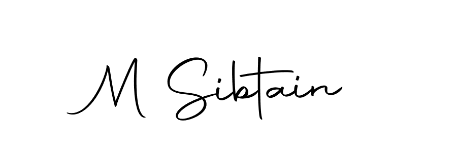 You can use this online signature creator to create a handwritten signature for the name M Sibtain. This is the best online autograph maker. M Sibtain signature style 10 images and pictures png