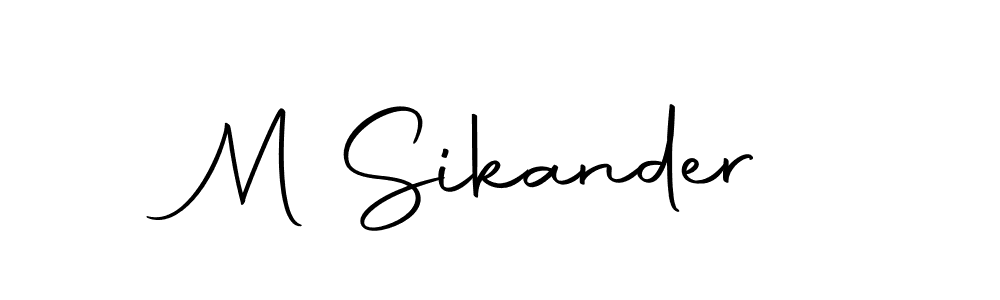 Make a short M Sikander signature style. Manage your documents anywhere anytime using Autography-DOLnW. Create and add eSignatures, submit forms, share and send files easily. M Sikander signature style 10 images and pictures png