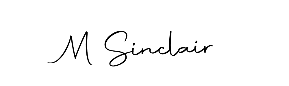 Once you've used our free online signature maker to create your best signature Autography-DOLnW style, it's time to enjoy all of the benefits that M Sinclair name signing documents. M Sinclair signature style 10 images and pictures png
