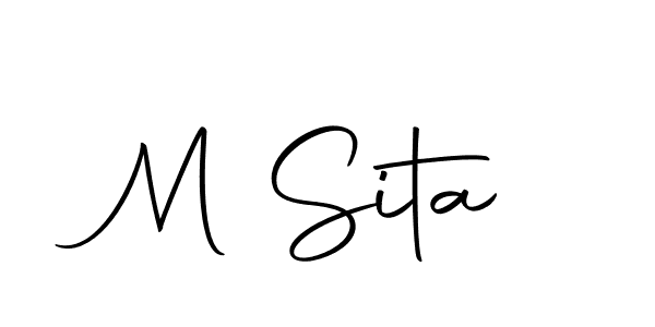 Also You can easily find your signature by using the search form. We will create M Sita name handwritten signature images for you free of cost using Autography-DOLnW sign style. M Sita signature style 10 images and pictures png