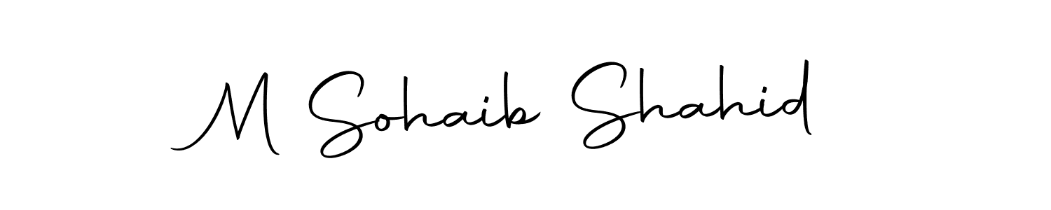 Also You can easily find your signature by using the search form. We will create M Sohaib Shahid name handwritten signature images for you free of cost using Autography-DOLnW sign style. M Sohaib Shahid signature style 10 images and pictures png