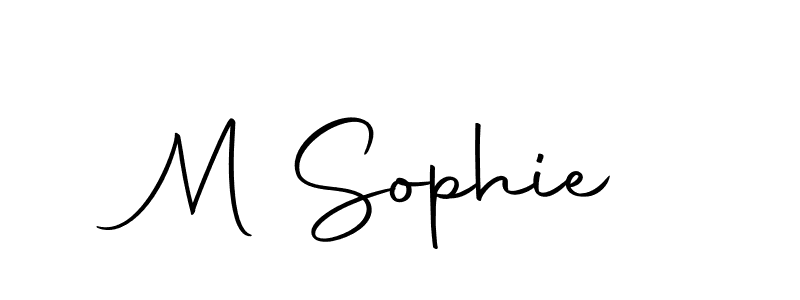 Autography-DOLnW is a professional signature style that is perfect for those who want to add a touch of class to their signature. It is also a great choice for those who want to make their signature more unique. Get M Sophie name to fancy signature for free. M Sophie signature style 10 images and pictures png