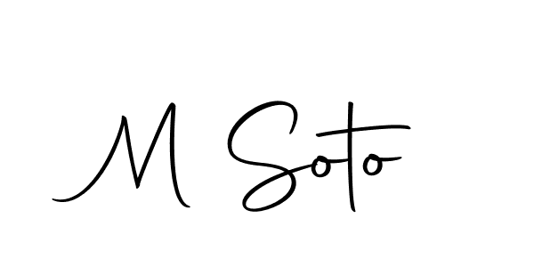 Here are the top 10 professional signature styles for the name M Soto. These are the best autograph styles you can use for your name. M Soto signature style 10 images and pictures png