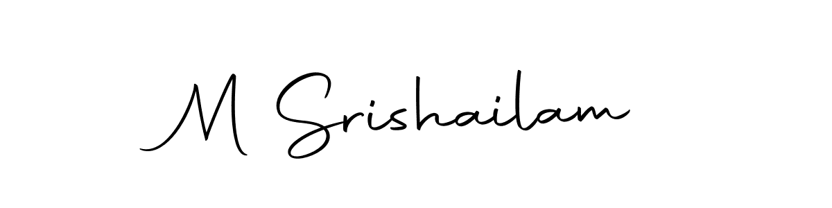 Make a beautiful signature design for name M Srishailam. Use this online signature maker to create a handwritten signature for free. M Srishailam signature style 10 images and pictures png