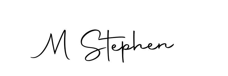 Autography-DOLnW is a professional signature style that is perfect for those who want to add a touch of class to their signature. It is also a great choice for those who want to make their signature more unique. Get M Stephen name to fancy signature for free. M Stephen signature style 10 images and pictures png