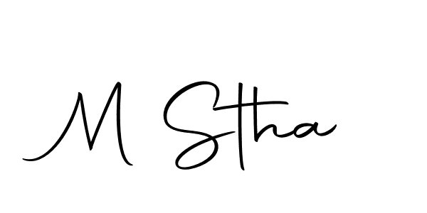 Similarly Autography-DOLnW is the best handwritten signature design. Signature creator online .You can use it as an online autograph creator for name M Stha. M Stha signature style 10 images and pictures png