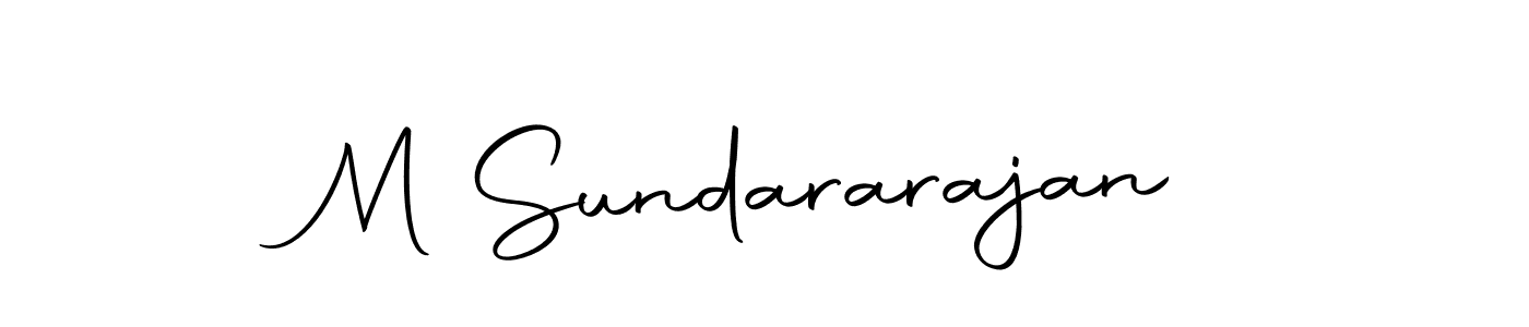 Also we have M Sundararajan name is the best signature style. Create professional handwritten signature collection using Autography-DOLnW autograph style. M Sundararajan signature style 10 images and pictures png