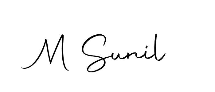 Similarly Autography-DOLnW is the best handwritten signature design. Signature creator online .You can use it as an online autograph creator for name M Sunil. M Sunil signature style 10 images and pictures png