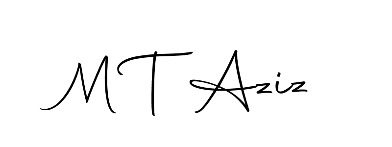 Also You can easily find your signature by using the search form. We will create M T Aziz name handwritten signature images for you free of cost using Autography-DOLnW sign style. M T Aziz signature style 10 images and pictures png