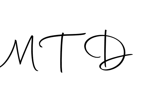 Use a signature maker to create a handwritten signature online. With this signature software, you can design (Autography-DOLnW) your own signature for name M T D. M T D signature style 10 images and pictures png