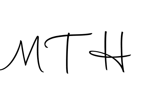 Use a signature maker to create a handwritten signature online. With this signature software, you can design (Autography-DOLnW) your own signature for name M T H. M T H signature style 10 images and pictures png
