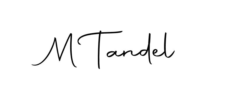 How to make M Tandel signature? Autography-DOLnW is a professional autograph style. Create handwritten signature for M Tandel name. M Tandel signature style 10 images and pictures png