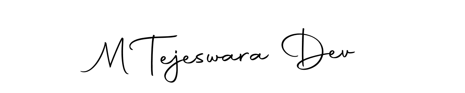 Make a short M Tejeswara Dev signature style. Manage your documents anywhere anytime using Autography-DOLnW. Create and add eSignatures, submit forms, share and send files easily. M Tejeswara Dev signature style 10 images and pictures png