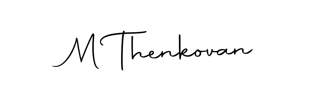 Once you've used our free online signature maker to create your best signature Autography-DOLnW style, it's time to enjoy all of the benefits that M Thenkovan name signing documents. M Thenkovan signature style 10 images and pictures png