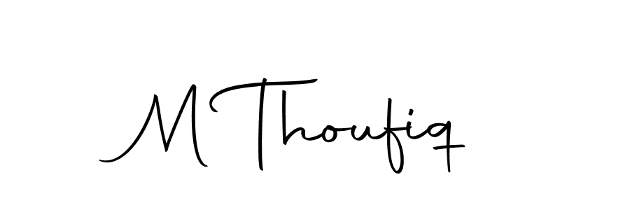 if you are searching for the best signature style for your name M Thoufiq. so please give up your signature search. here we have designed multiple signature styles  using Autography-DOLnW. M Thoufiq signature style 10 images and pictures png