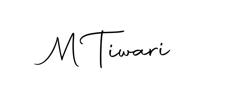 Use a signature maker to create a handwritten signature online. With this signature software, you can design (Autography-DOLnW) your own signature for name M Tiwari. M Tiwari signature style 10 images and pictures png