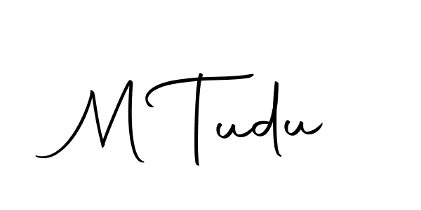You can use this online signature creator to create a handwritten signature for the name M Tudu. This is the best online autograph maker. M Tudu signature style 10 images and pictures png