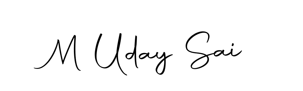 How to Draw M Uday Sai signature style? Autography-DOLnW is a latest design signature styles for name M Uday Sai. M Uday Sai signature style 10 images and pictures png