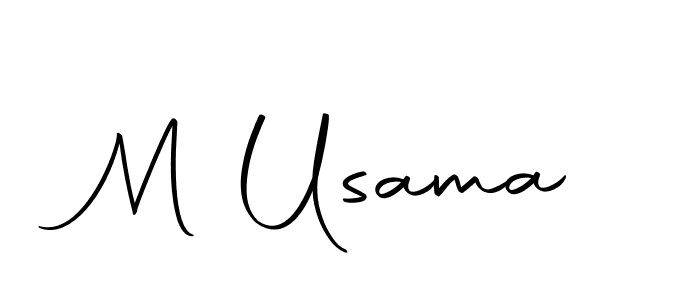 How to make M Usama signature? Autography-DOLnW is a professional autograph style. Create handwritten signature for M Usama name. M Usama signature style 10 images and pictures png