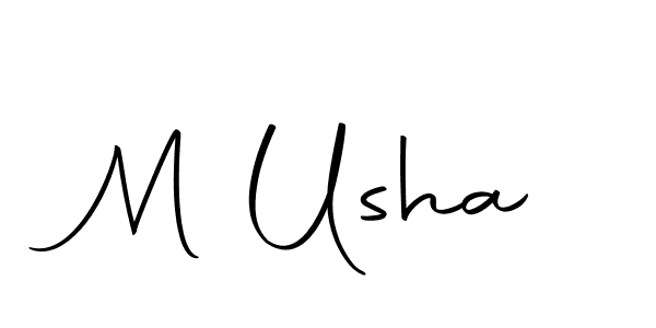 This is the best signature style for the M Usha name. Also you like these signature font (Autography-DOLnW). Mix name signature. M Usha signature style 10 images and pictures png