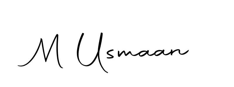 Autography-DOLnW is a professional signature style that is perfect for those who want to add a touch of class to their signature. It is also a great choice for those who want to make their signature more unique. Get M Usmaan name to fancy signature for free. M Usmaan signature style 10 images and pictures png