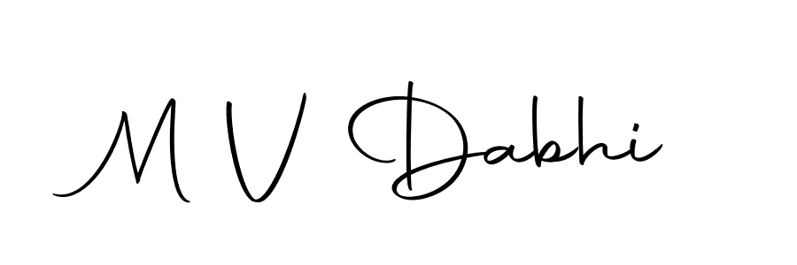 Best and Professional Signature Style for M V Dabhi. Autography-DOLnW Best Signature Style Collection. M V Dabhi signature style 10 images and pictures png