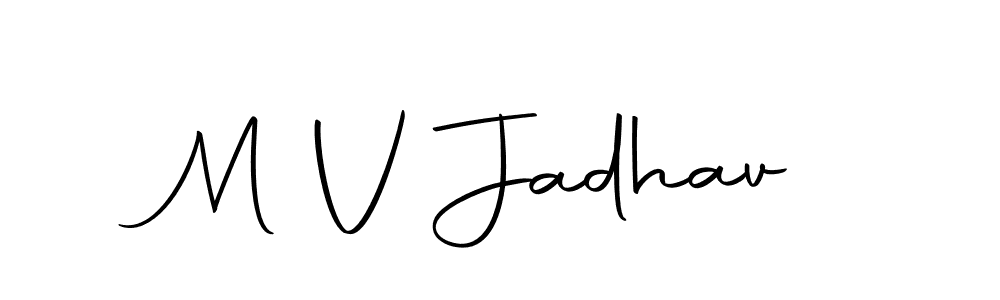 Once you've used our free online signature maker to create your best signature Autography-DOLnW style, it's time to enjoy all of the benefits that M V Jadhav name signing documents. M V Jadhav signature style 10 images and pictures png