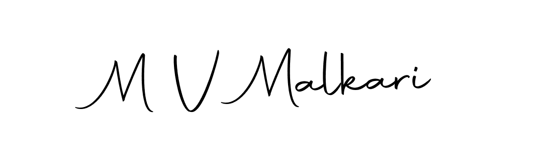 Once you've used our free online signature maker to create your best signature Autography-DOLnW style, it's time to enjoy all of the benefits that M V Malkari name signing documents. M V Malkari signature style 10 images and pictures png