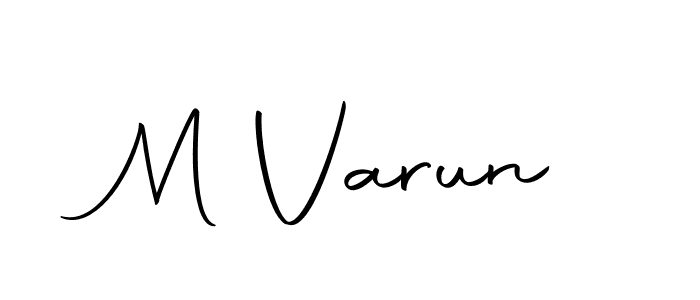 Once you've used our free online signature maker to create your best signature Autography-DOLnW style, it's time to enjoy all of the benefits that M Varun name signing documents. M Varun signature style 10 images and pictures png