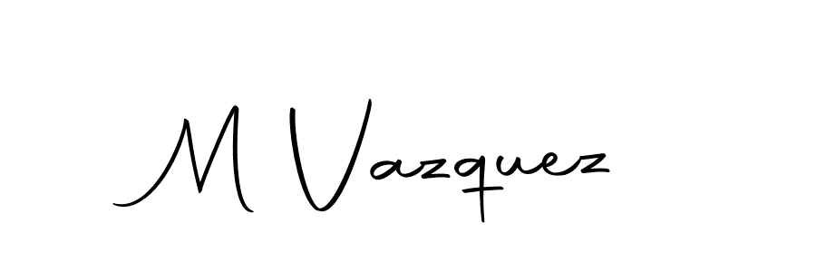 It looks lik you need a new signature style for name M Vazquez. Design unique handwritten (Autography-DOLnW) signature with our free signature maker in just a few clicks. M Vazquez signature style 10 images and pictures png